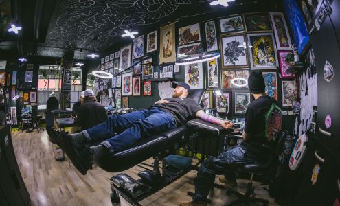 Death Proof Tattoo and Barber 4-4573 Chateau Blvd, Whistler British Columbia V8E 0Z5