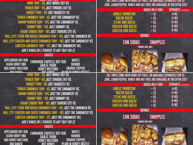 The Dankery Menu
