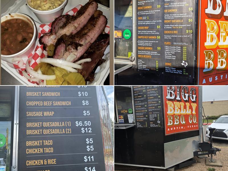 Bigg Belly BBQ Co. Menu
