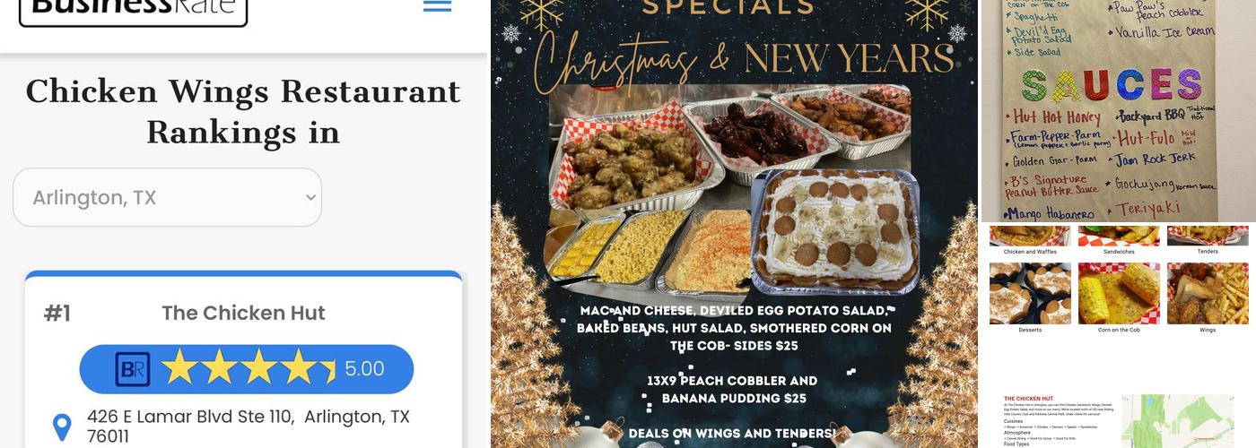 The Chicken Hut Menu