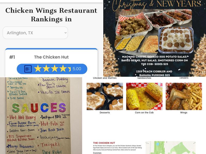 The Chicken Hut Menu