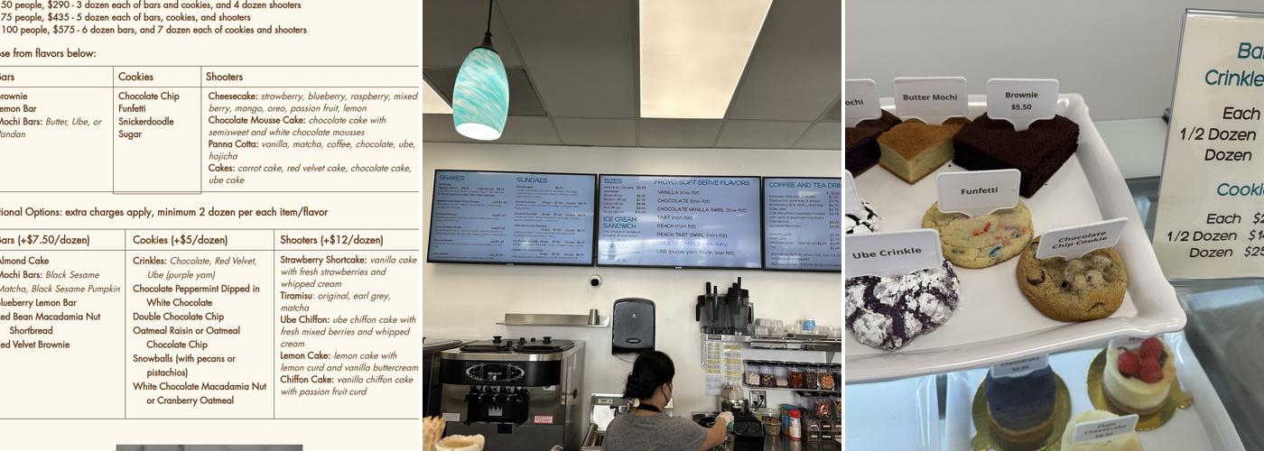 Simple Delights Menu