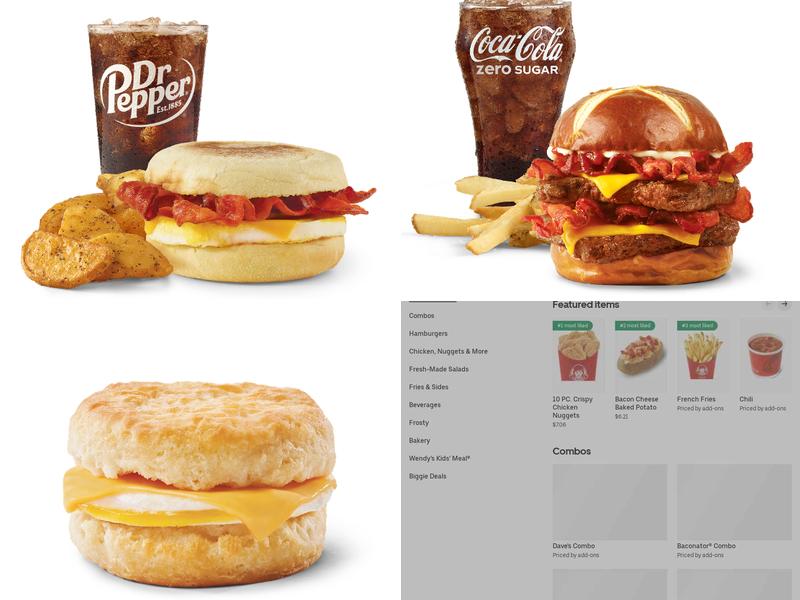 Wendy's Menu