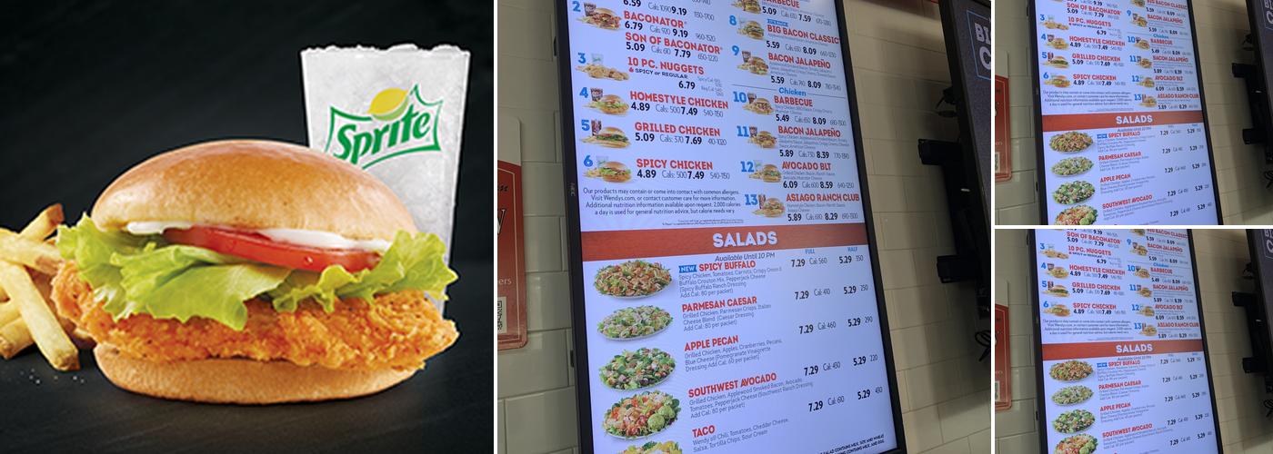 Wendy's Menu
