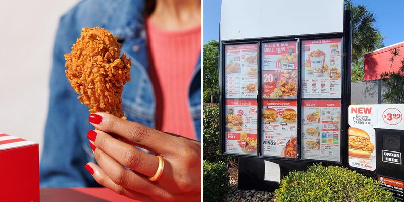 KFC Menu
