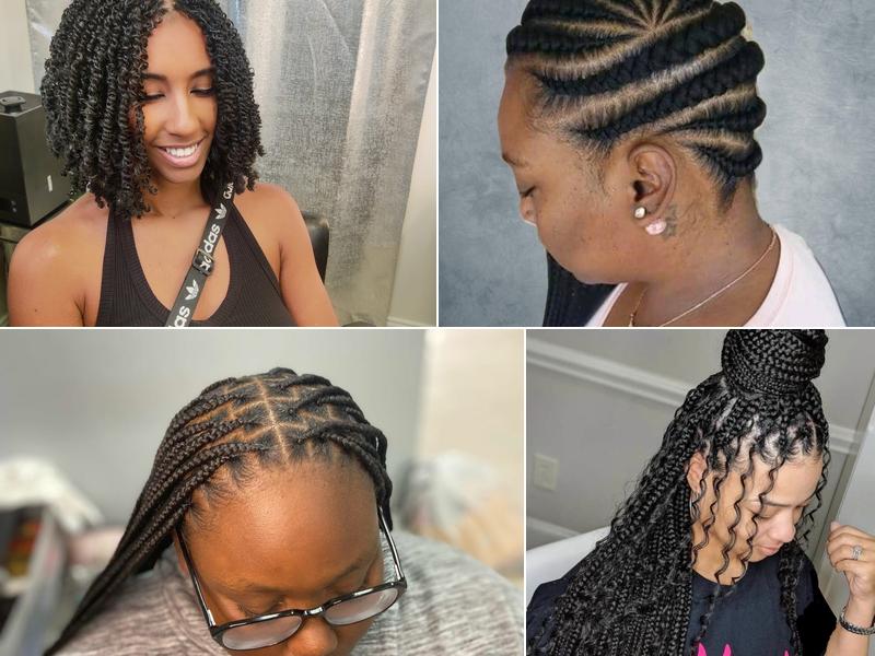 Immaculate hair braiding and hair extensions salon