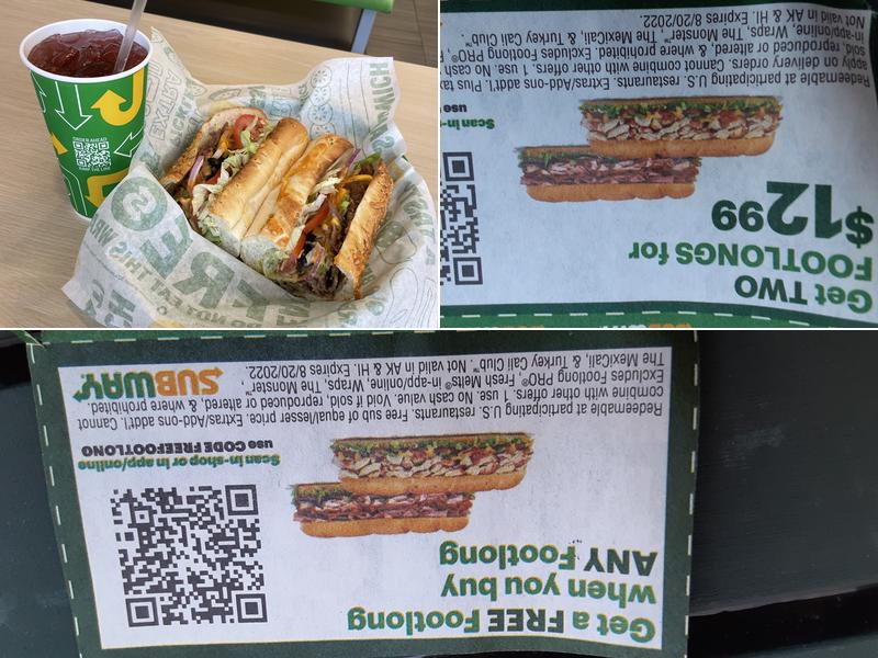 Subway Menu