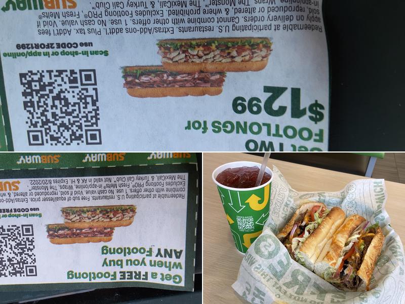 Subway Menu