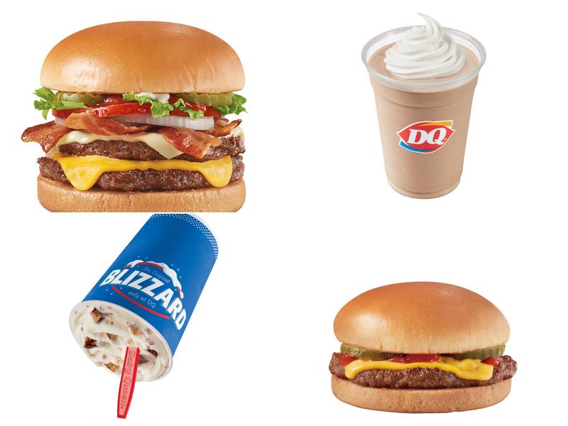 Dairy Queen Grill & Chill Menu