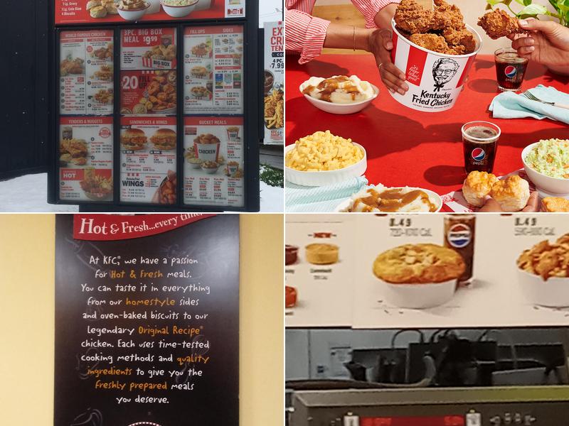 KFC Menu