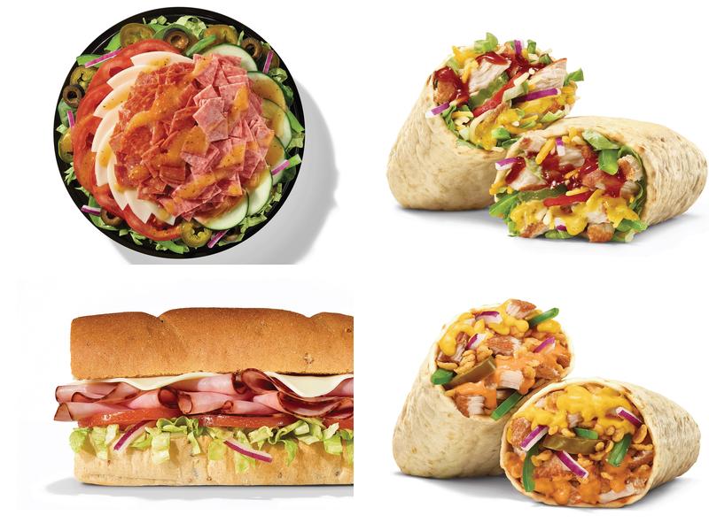 Subway Menu