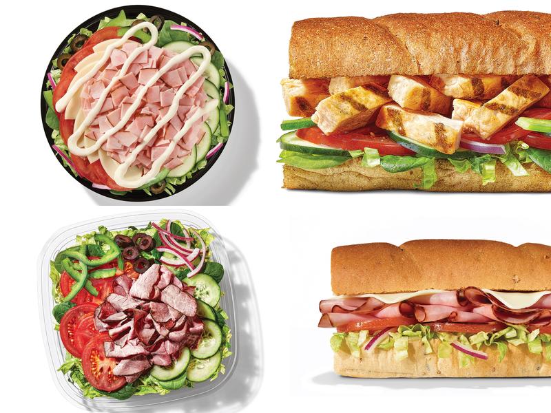 Subway Menu