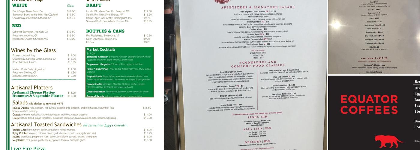 Stephanie's Menu