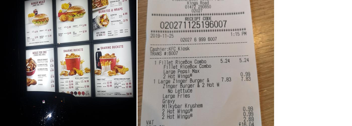 KFC Cleethorpes - Meridian Point Retail Park Menu