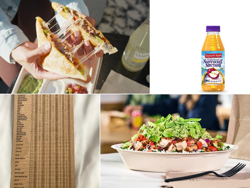 Chipotle Mexican Grill Menu