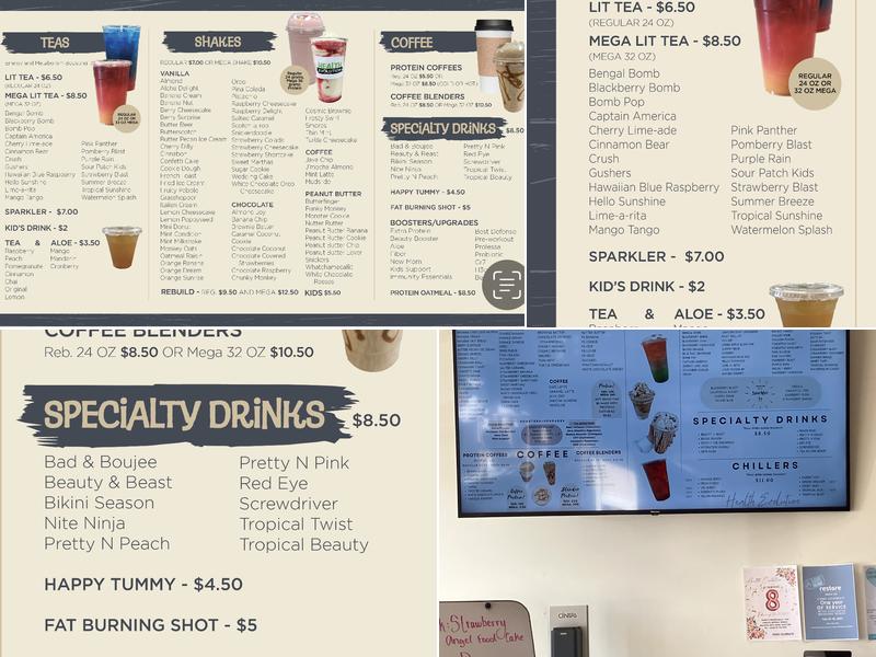 Health Evolution Menu