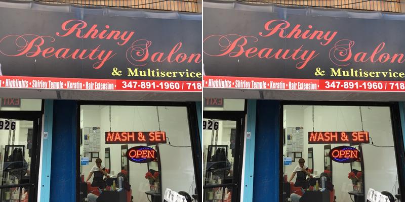 Rhiny beauty salon