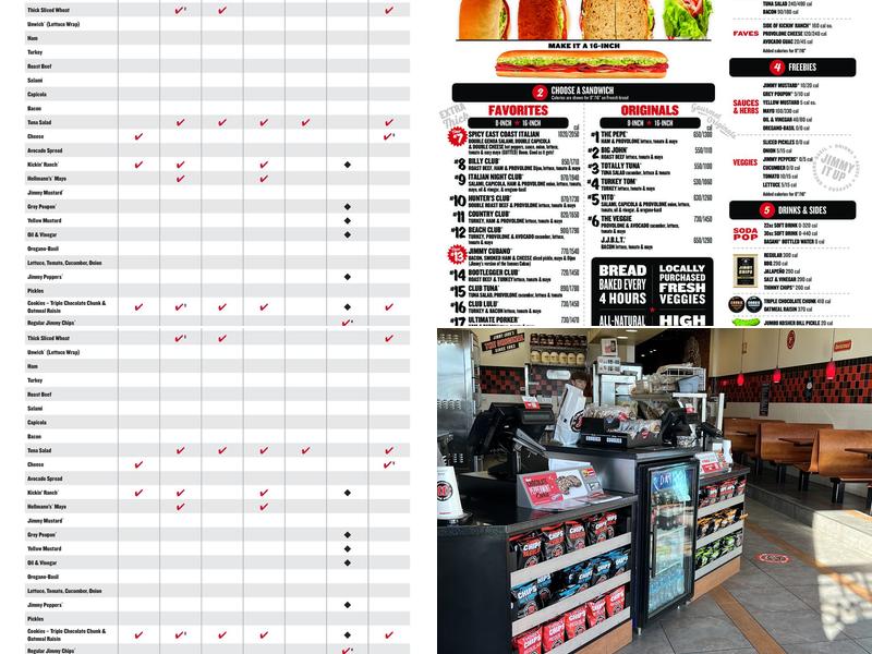 Jimmy John's Menu