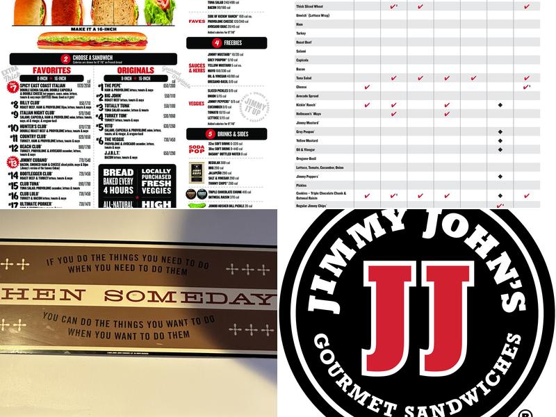 Jimmy John's Menu