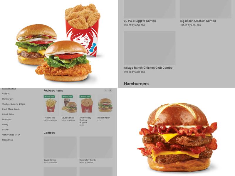 Wendy's Menu