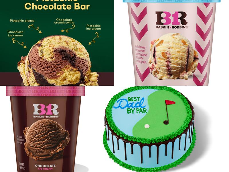 Baskin-Robbins Menu