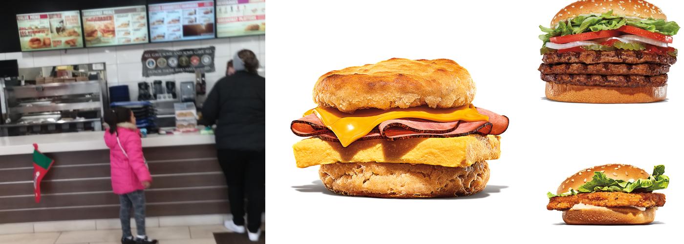 Burger King Menu