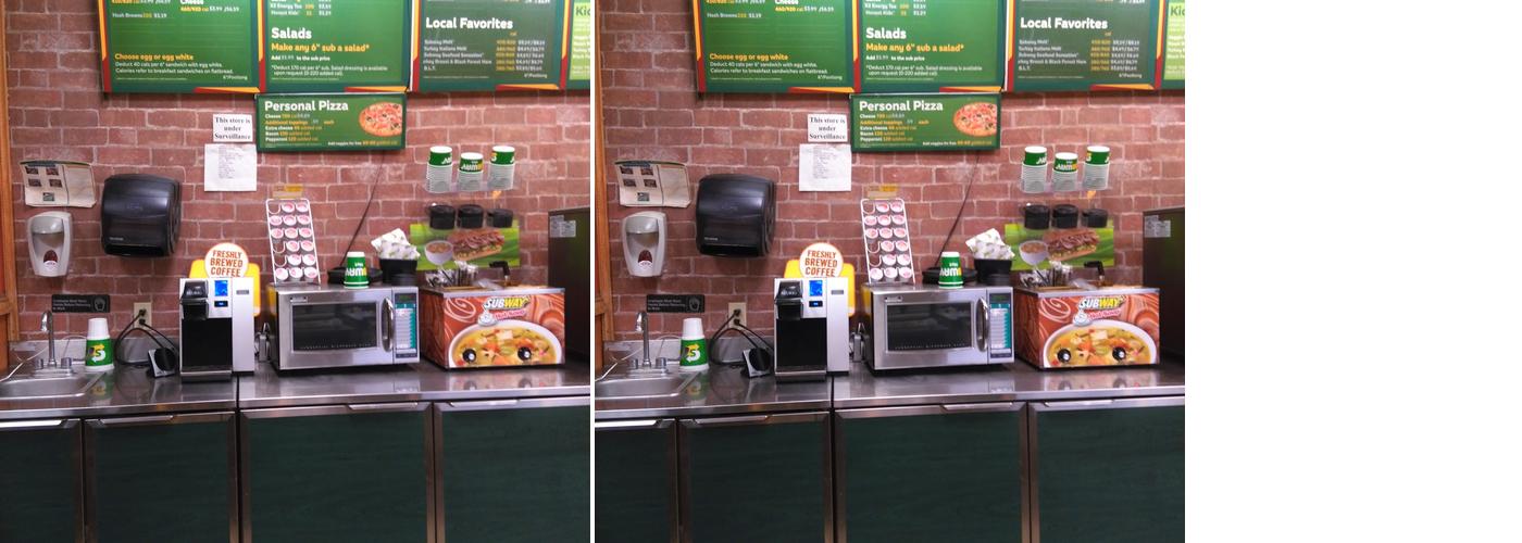 Subway Menu