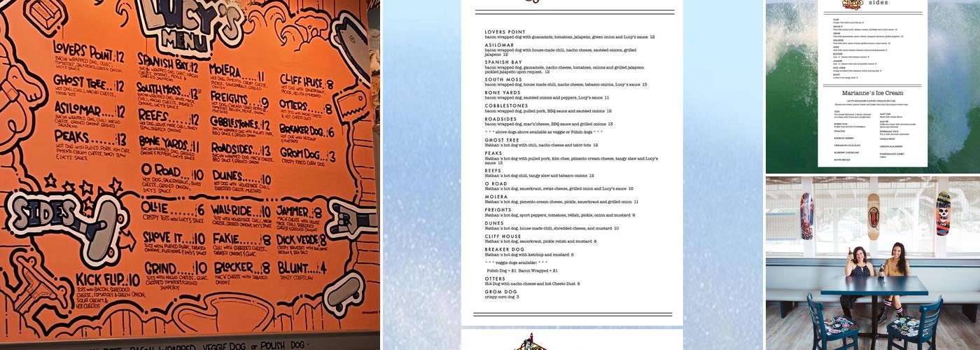 Lucy's on Lighthouse Menu