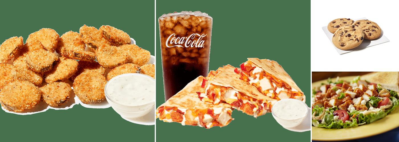 Zaxbys Chicken Fingers & Buffalo Wings Menu
