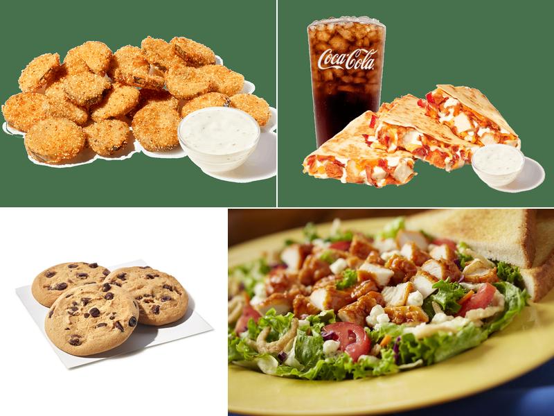 Zaxbys Chicken Fingers & Buffalo Wings Menu