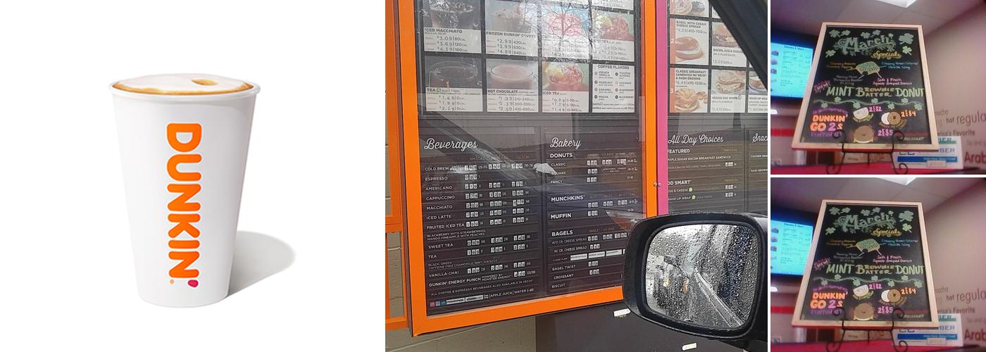 Dunkin' Menu