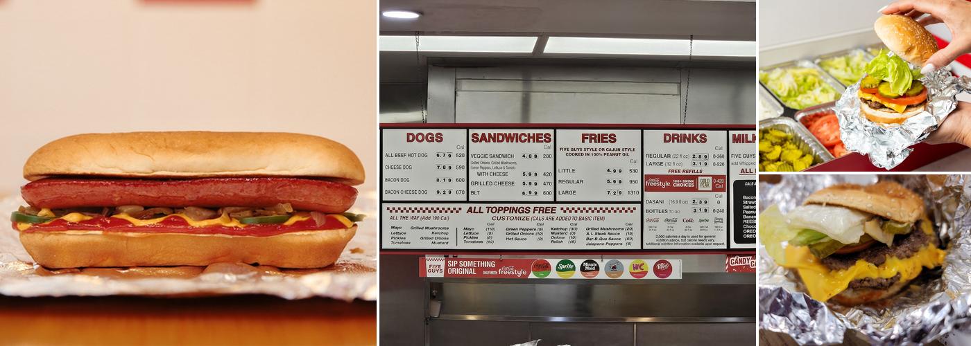 Five Guys Menu