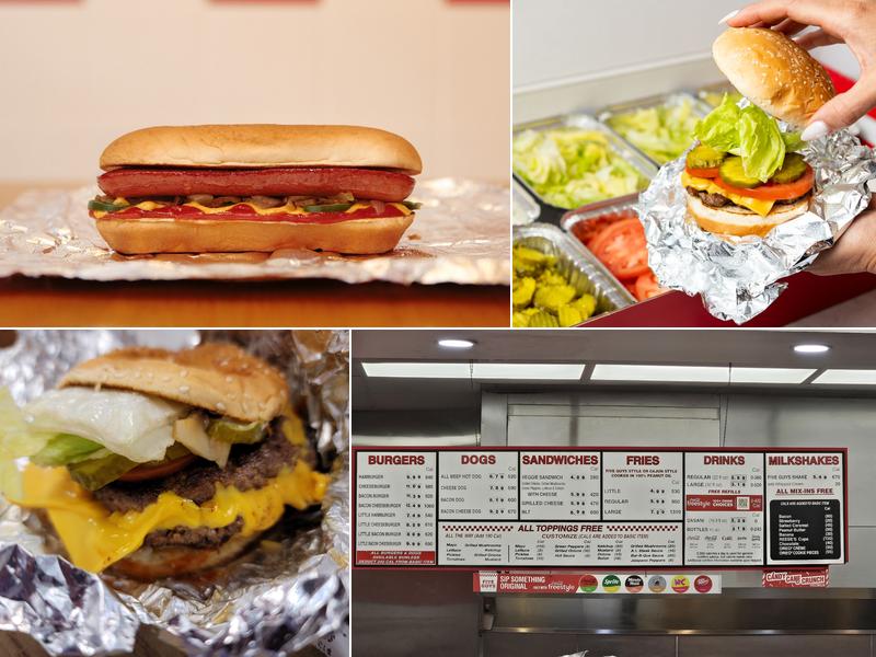 Five Guys Menu