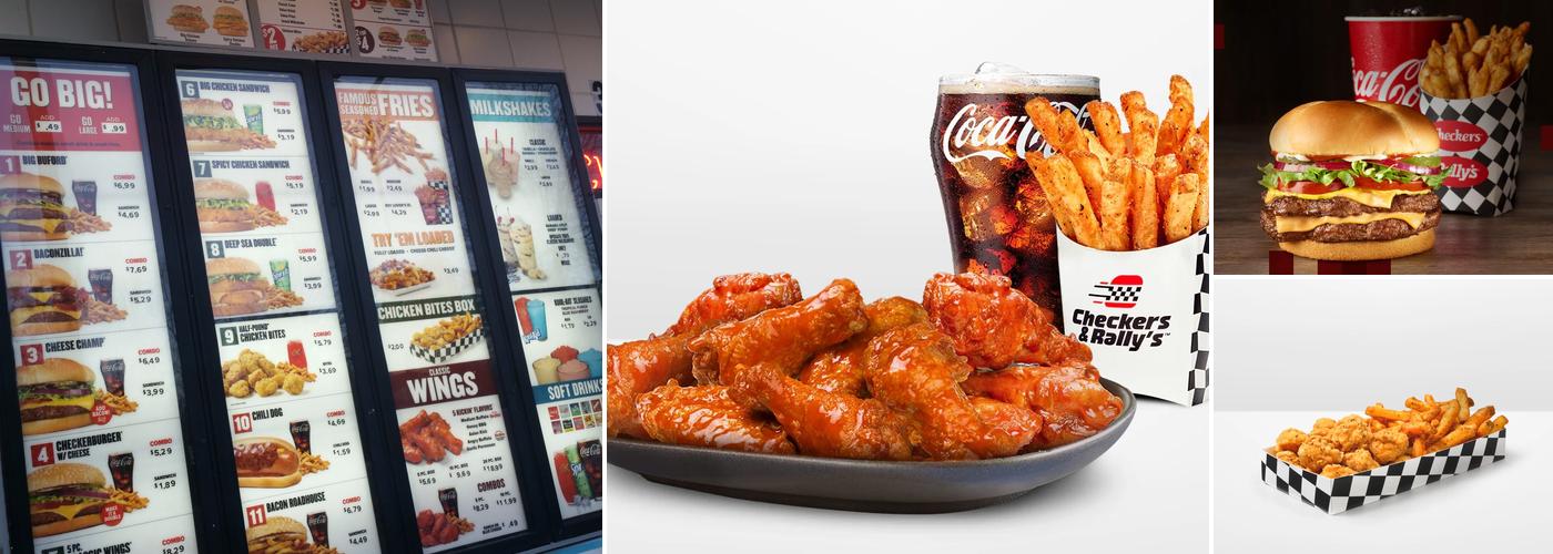 Checkers Menu