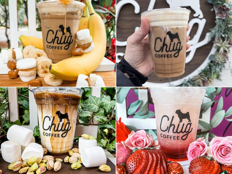 Chug coffee