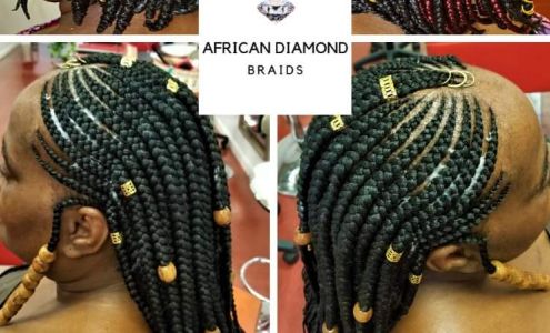 African Diamond Braids