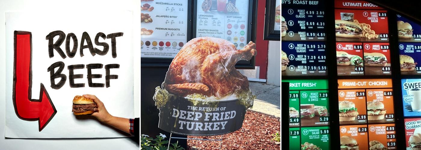 Arby's Menu