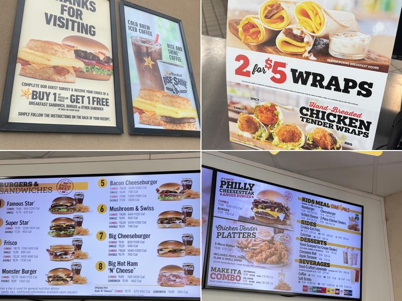 Hardee’s Menu