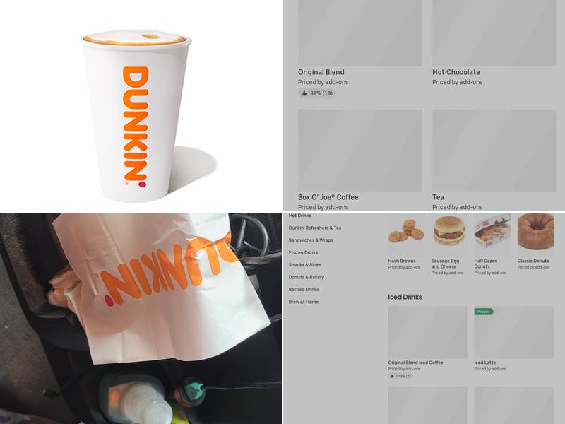 Dunkin' Menu