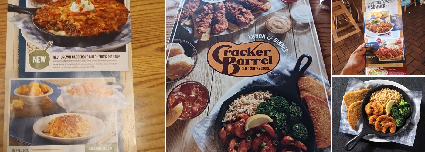 Cracker Barrel Old Country Store Menu