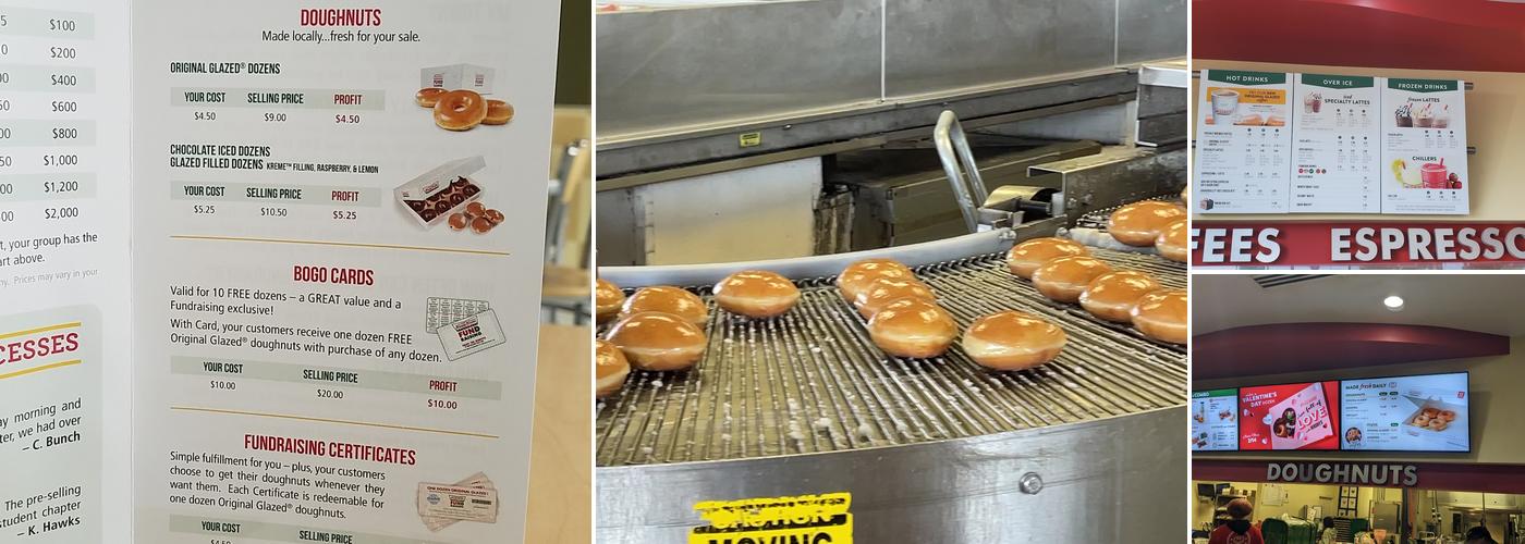 Krispy Kreme Menu