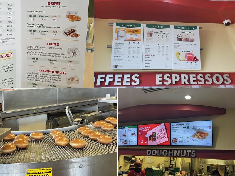 Krispy Kreme Menu