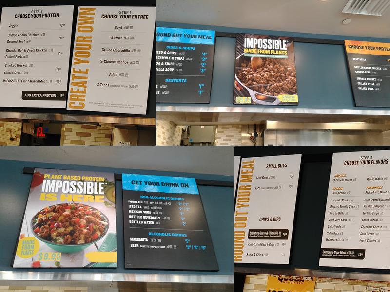 QDOBA Mexican Eats Menu