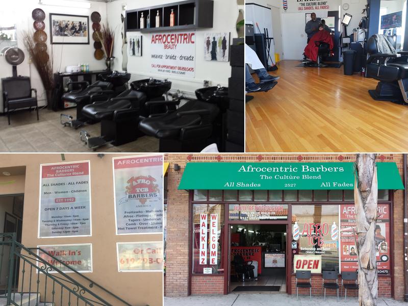 Afrocentric The Culturez Blend Barber Salon