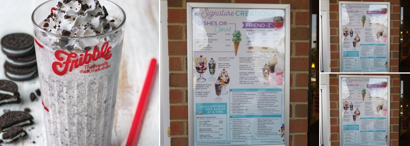 Friendly's Menu