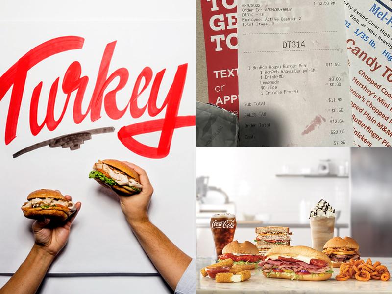Arby's Menu