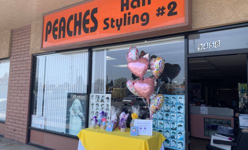 Peaches' Hair Styling