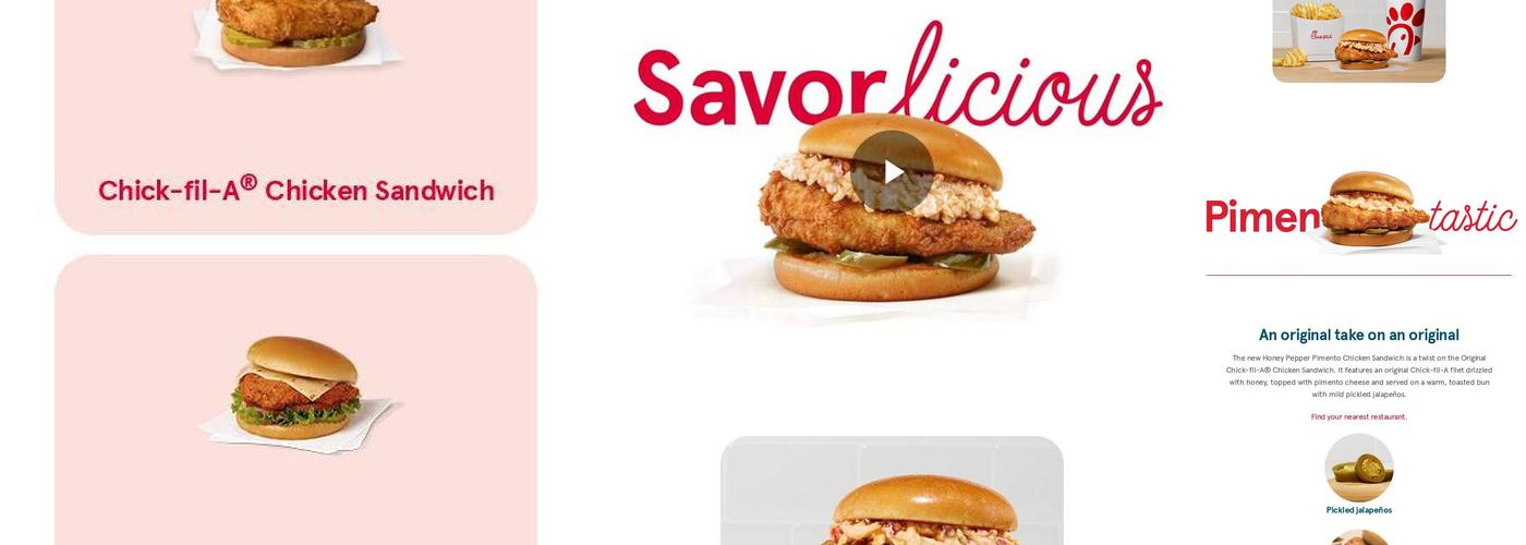 Chick-fil-A Menu