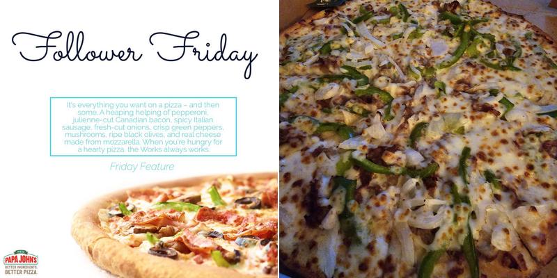 Papa Johns Pizza Menu