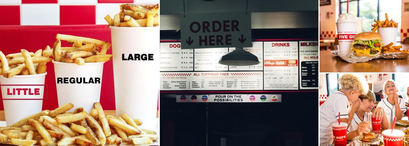 Five Guys Menu